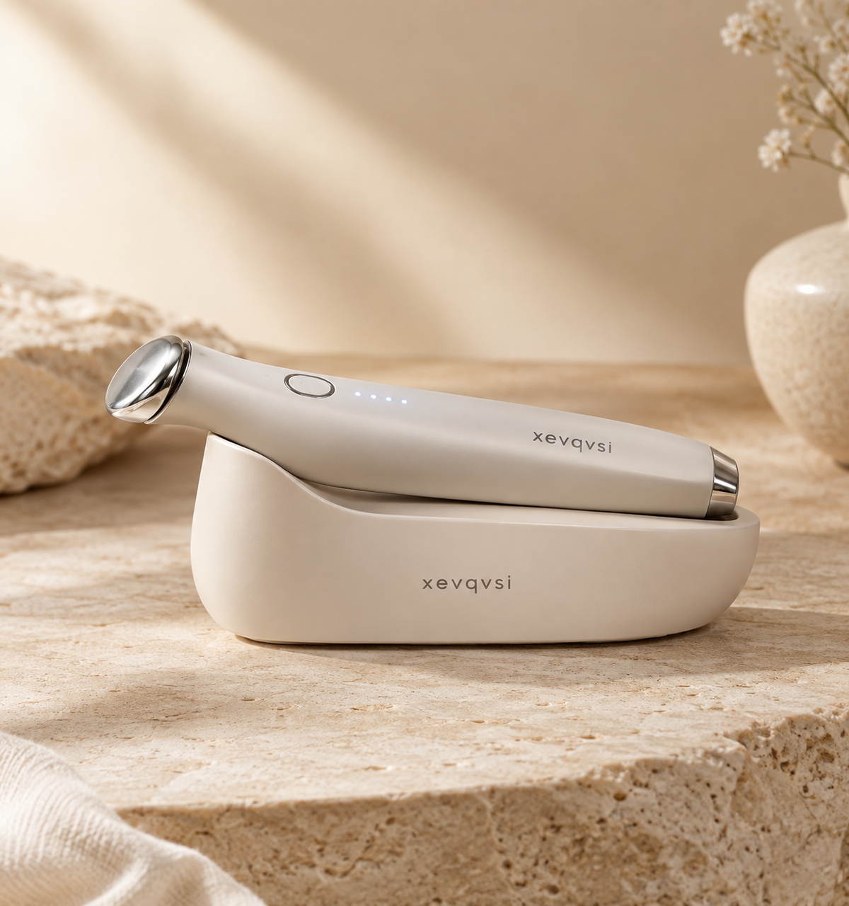 xevqvsi Cooling Eye & Face Massager