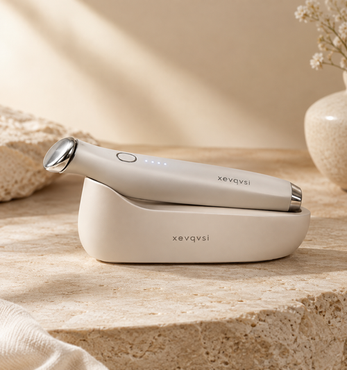 xevqvsi Cooling Eye & Face Massager
