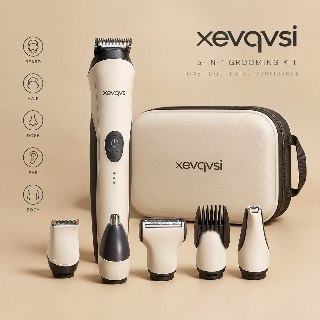 xevqvsi 5-in-1 Grooming Kit